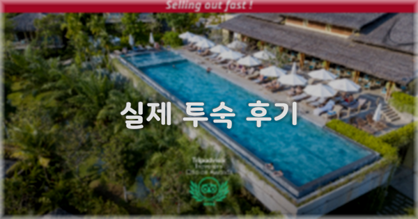 💬 실제 투숙 후기