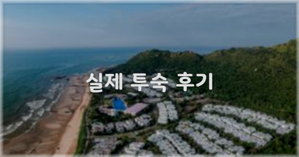 💬 실제 투숙 후기