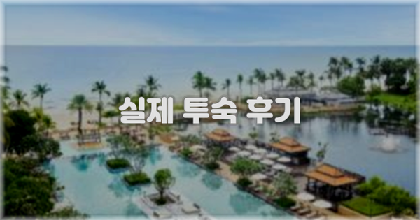 💬 실제 투숙 후기