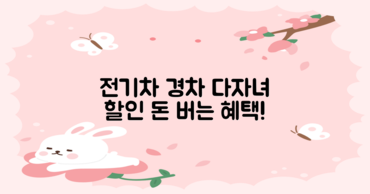 전기차, 다자녀, 경차 할인 꼭 받으세요!