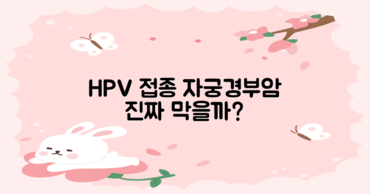 HPV 접종, 자궁경부암 정말 막을까?