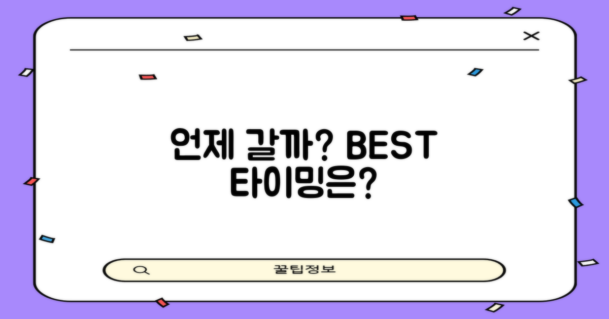 언제 가면 좋을까?