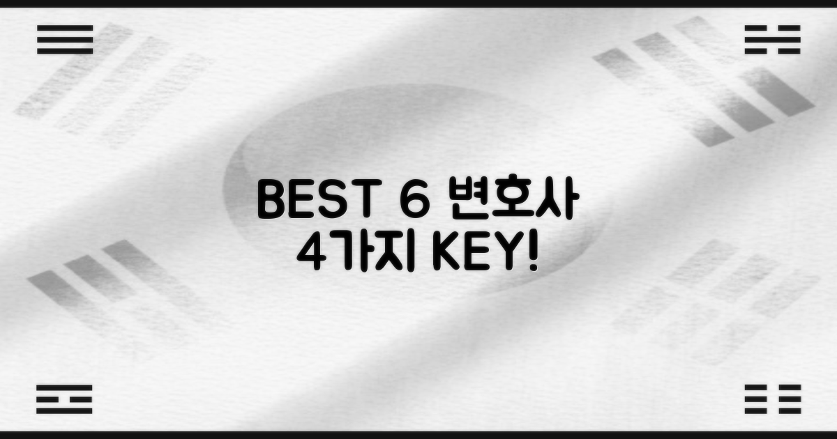 BEST 6 변호사 4가지 장점